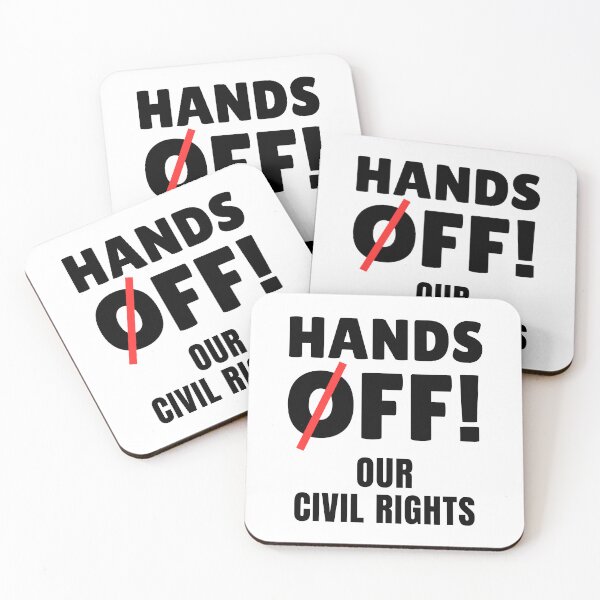 Item preview, Hands Off Our Civil Rights designed and sold by ThereseLyssia.