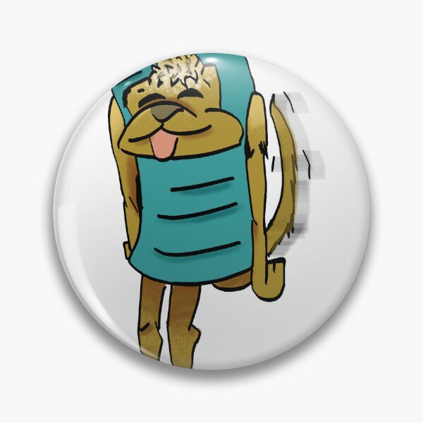 Item preview, Doggo in barrel designed and sold by Altacomics.