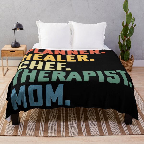 Item preview, Mom Mamma Planner Healer Chef Therapist Mom mothers day gift designed and sold by House Sparrow.