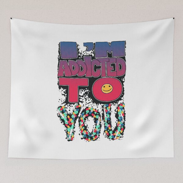 Item preview, I'm Addicted to You - Romantic Quote Typography Design designed and sold by Colorful-Garden.