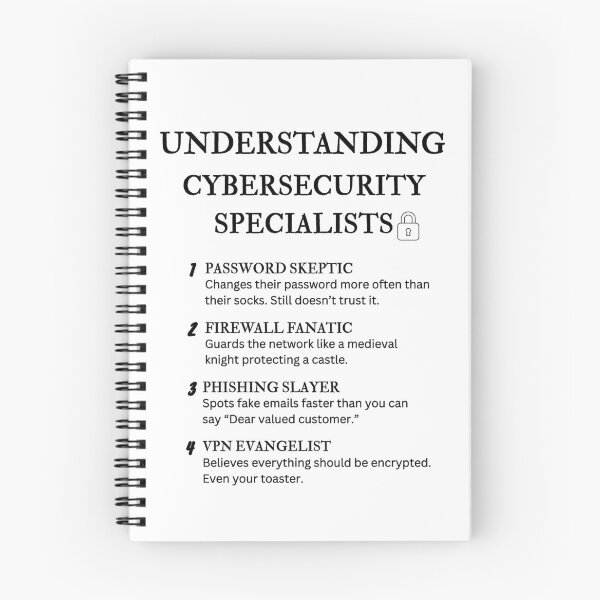 Artikelvorschau, Lustige Definitionen für Cybersicherheitsspezialisten – Geeky Tech Humor Design entworfen und verkauft von PsyFlow35.