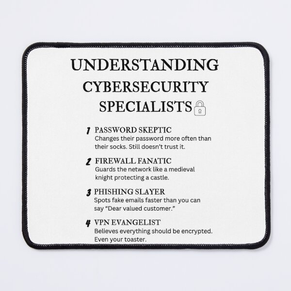 Item preview, Funny Cybersecurity Specialist Definitions – Geeky Tech Humor Design designed and sold by PsyFlow35.