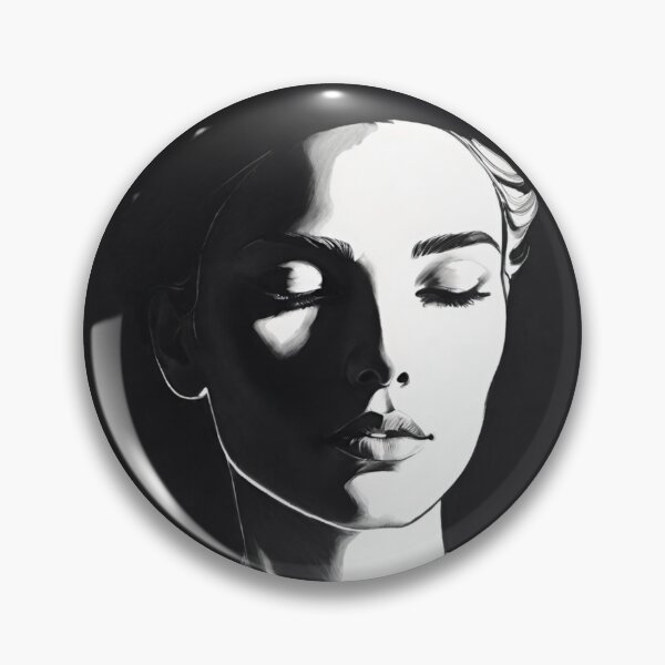 Item preview, Woman portrait in black and white sensual designed and sold by IHImage.