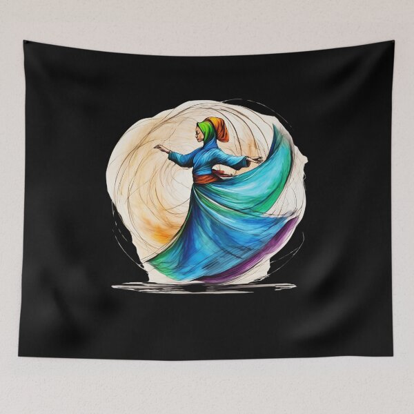 Item preview, Whirling dervish girl designed and sold by sydney-syder.