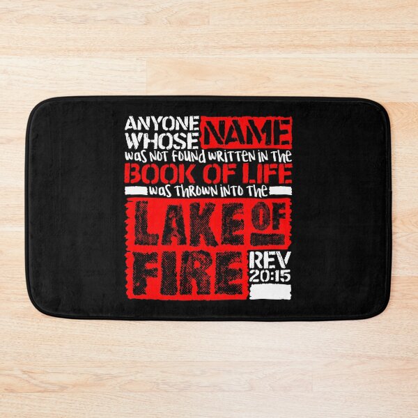 Item preview, Revelation 20:15 Lake Of Fire designed and sold by plushism.