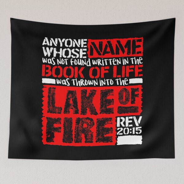Item preview, Revelation 20:15 Lake Of Fire designed and sold by plushism.