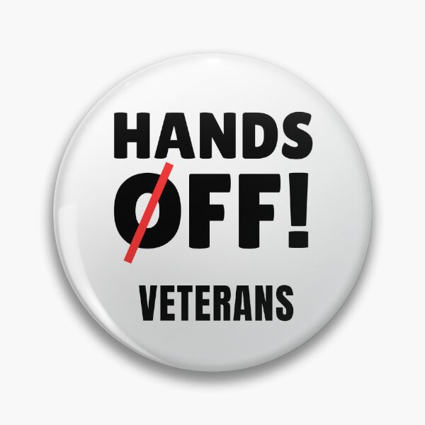 Item preview, Hands Off Veterans designed and sold by ThereseLyssia.