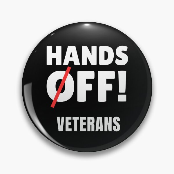 Item preview, Hands Off Veterans designed and sold by ThereseLyssia.