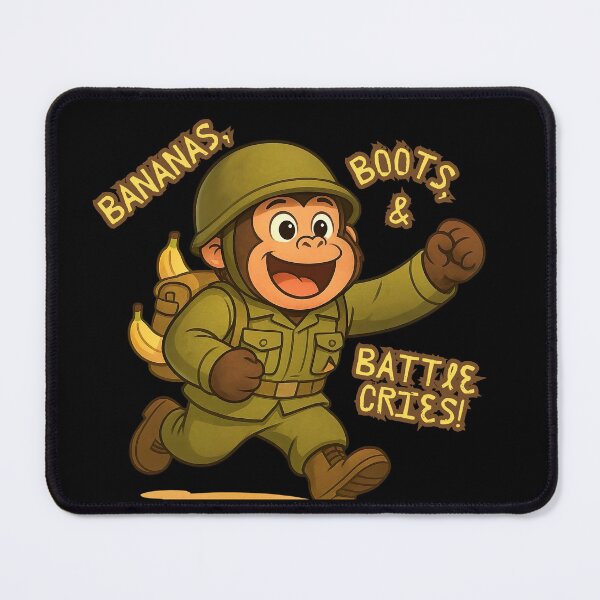 Item preview, Bananas, Boots, & Battle Cries! designed and sold by Fresh-Threads-X.