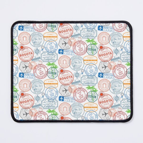 Item preview, Traveling around the world, stamps designed and sold by studio838.