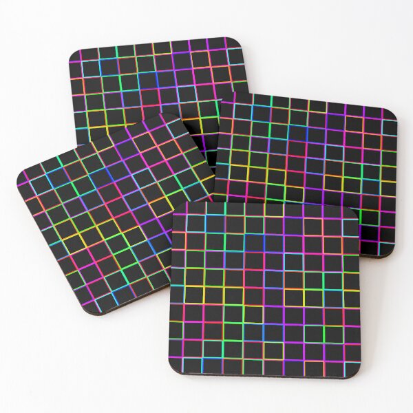 Item preview, Abstract squares with multicolored borders designed and sold by Marcu Ioachim.