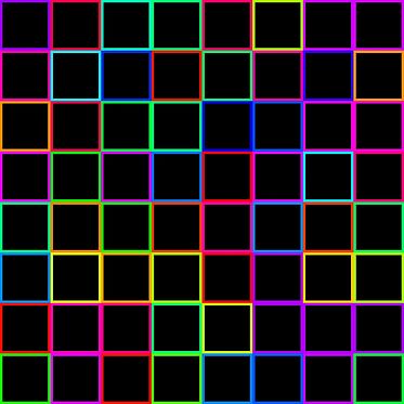 multicolored