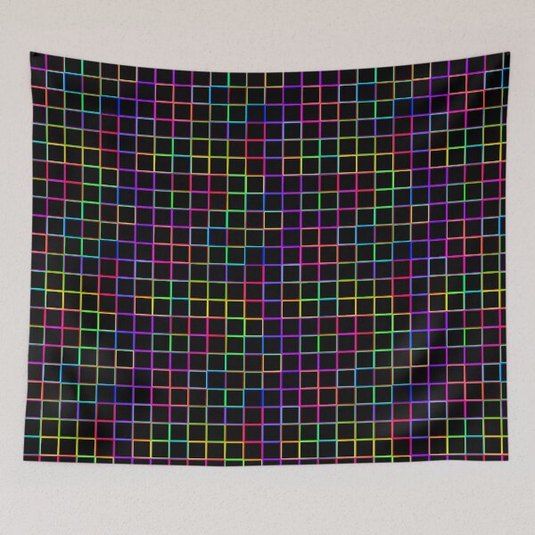 Item preview, Abstract squares with multicolored borders designed and sold by Marcu Ioachim.