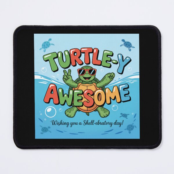 Item preview, Turtle-y Awesome - Funny Turtle Pun Shirt designed and sold by Peters50.