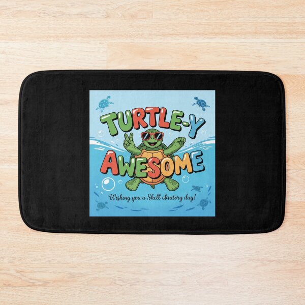 Item preview, Turtle-y Awesome - Funny Turtle Pun Shirt designed and sold by Peters50.