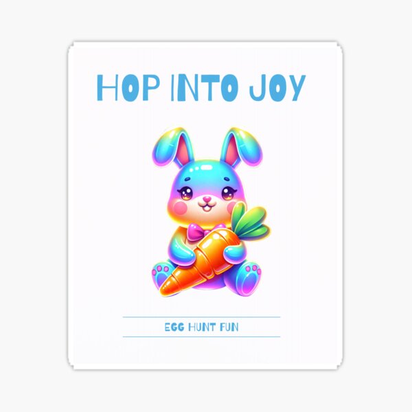 Osterhase Egg Hunt Sticker