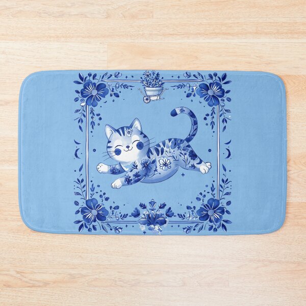 Item preview, AS CUTE AS A KITTY CAT--SEAMLESS PATTERN designed and sold by WendyMaree.