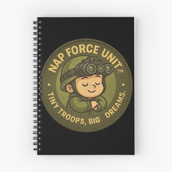 Item preview, Nap Force Unit Patch – “Tiny Troops, Big Dreams.” Tactical Baby Soldier Design designed and sold by Fresh-Threads-X.