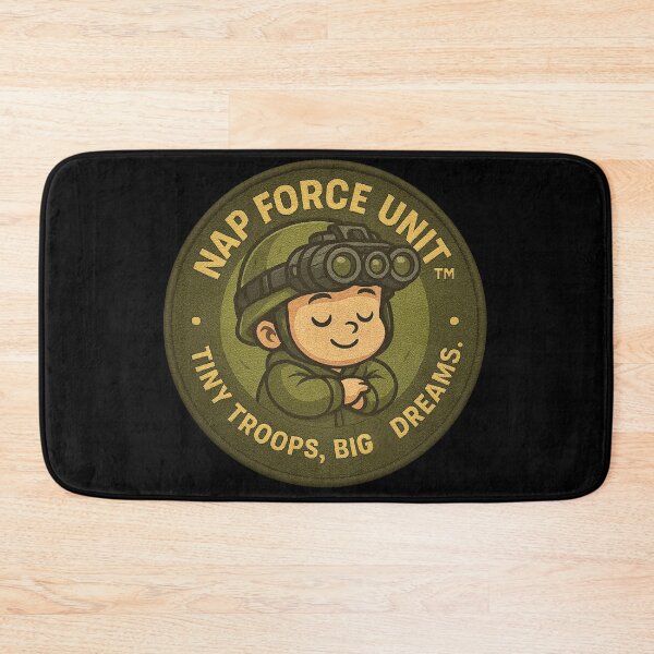 Item preview, Nap Force Unit Patch – “Tiny Troops, Big Dreams.” Tactical Baby Soldier Design designed and sold by Fresh-Threads-X.