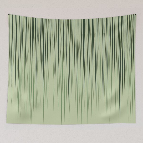 Item preview, Green Falling Stripes  designed and sold by KeiKeiCreative.