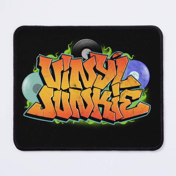 Item preview, Vinyl Junkie | Graffiti designed and sold by OneEyedCap.