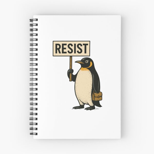 Item preview, Resist Penguin Activism no tariffs designed and sold by varioarts.