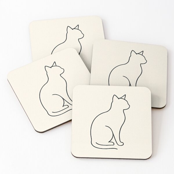 Item preview, One Line Cat – Minimalist Elegance designed and sold by WaGlobal.