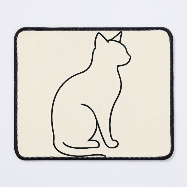 Item preview, One Line Cat – Minimalist Elegance designed and sold by WaGlobal.