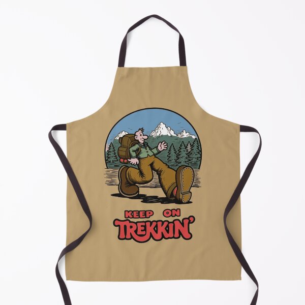 Item preview, Keep On Trekkin’ Retro Hiker designed and sold by FabcoDesign.