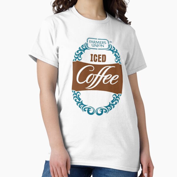Item preview, Farmers union iced coffee logo designed and sold by Lowfidesigns.