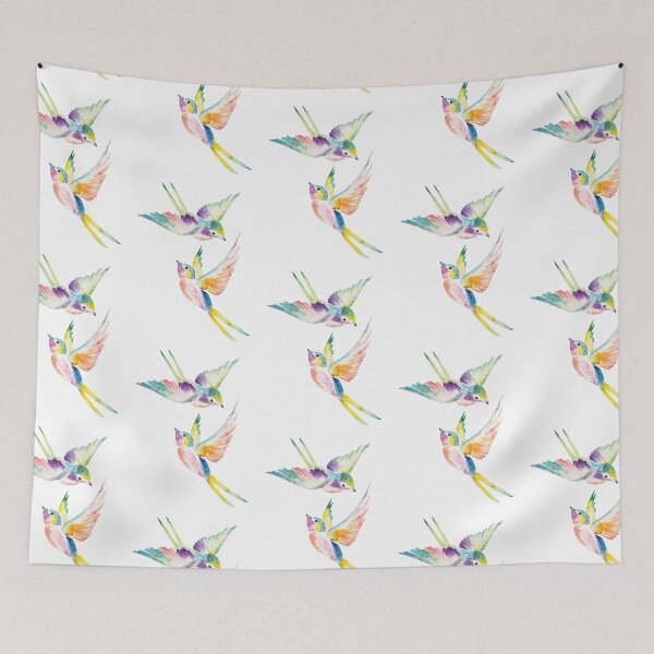 Item preview, Feathered Friends in Flight designed and sold by Inky Paige.