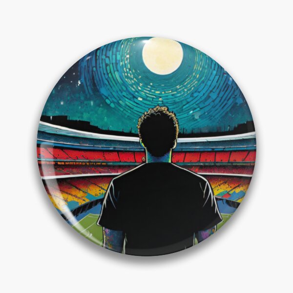 Item preview, Gorgeous Wembley Stadium Glory – Fan’s Silhouette View designed and sold by GrizzlyCollective.