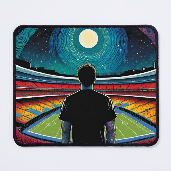 Item preview, Gorgeous Wembley Stadium Glory – Fan’s Silhouette View designed and sold by GrizzlyCollective.