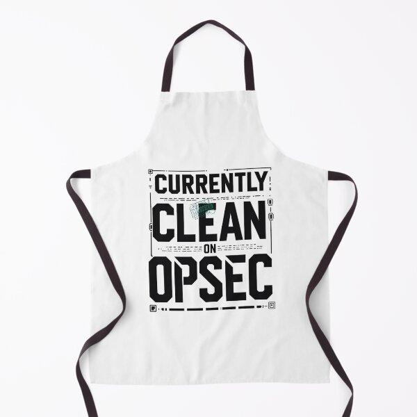 Item preview, Currently Clean on OPSEC | Funny Veteran & Military Security Humor T-Shirt designed and sold by Moh-nd-Eg.