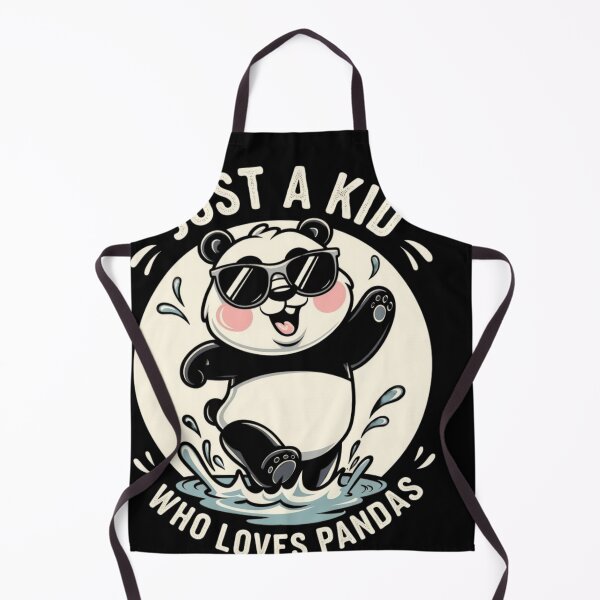 Item preview, Just a Kid Who Loves Panda designed and sold by Tee Studio.