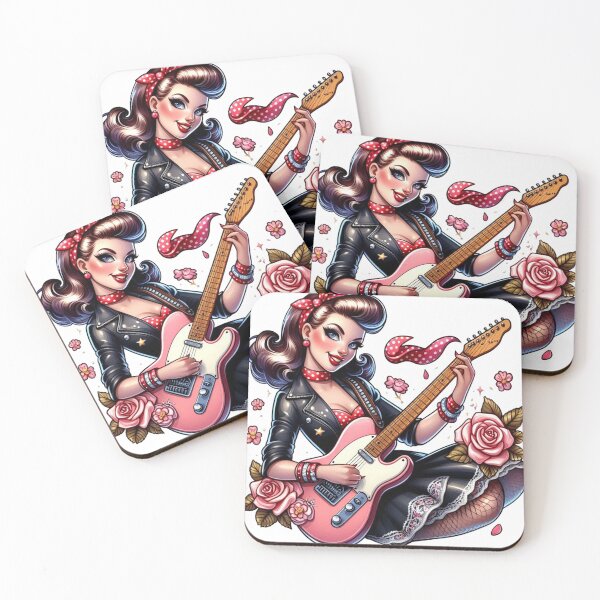 Item preview, Girl Rockabilly designed and sold by yunamaliskova.