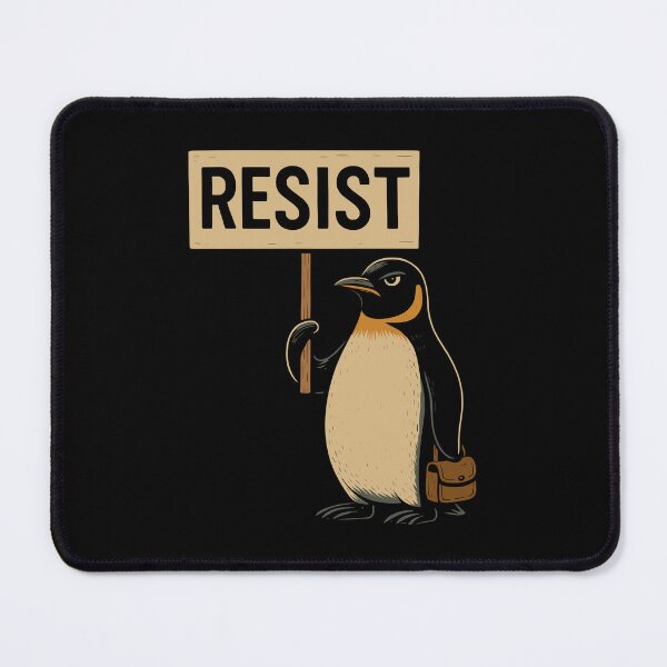 Item preview, Resist Penguin Activism no tariffs designed and sold by varioarts.