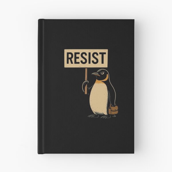 Item preview, Resist Penguin Activism no tariffs designed and sold by varioarts.