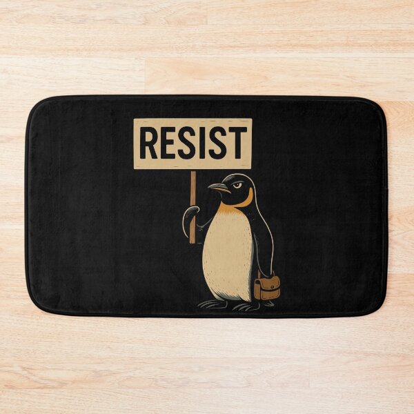 Item preview, Resist Penguin Activism no tariffs designed and sold by varioarts.