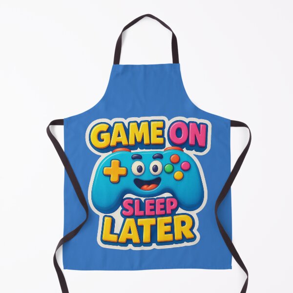 Item preview, Game on – Sleep later! – Gamer design designed and sold by Girih.