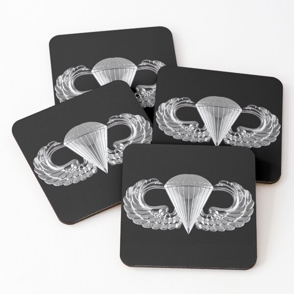 Item preview, Silver Airborne Wings  designed and sold by Fresh-Threads-X.