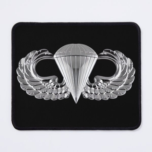 Item preview, Silver Airborne Wings  designed and sold by Fresh-Threads-X.