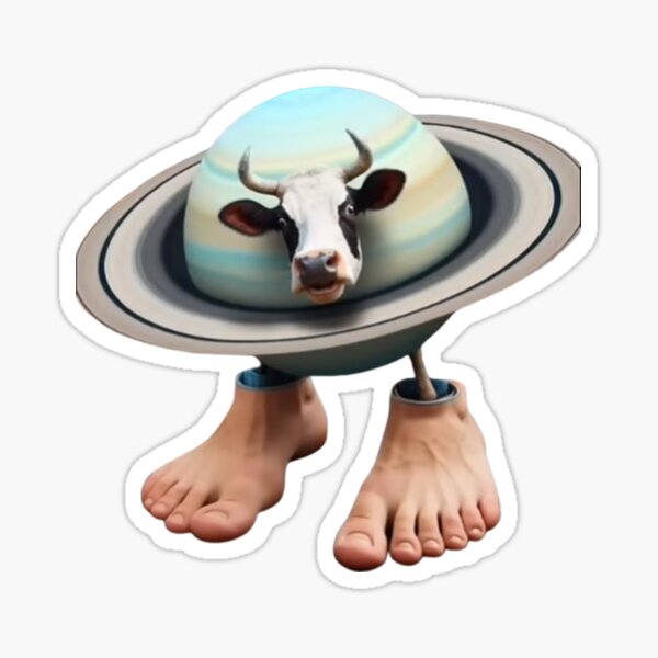 Item preview, La vaca Saturno Saturnita (Italian Brainrot)  designed and sold by LookinFreshh.