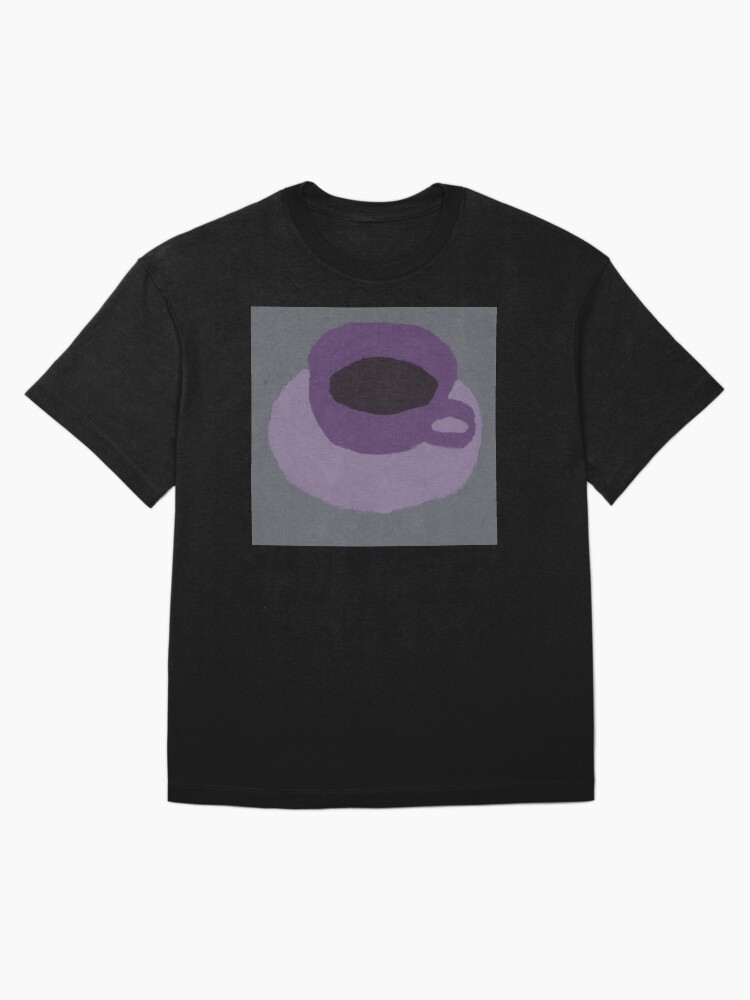 Thumbnail 3 of 7, Oversized T-Shirt, A Coffee Cup designed and sold by artistDanJ.
