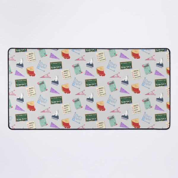 Item preview, Cute Math Puns Pattern designed and sold by BundaBear.