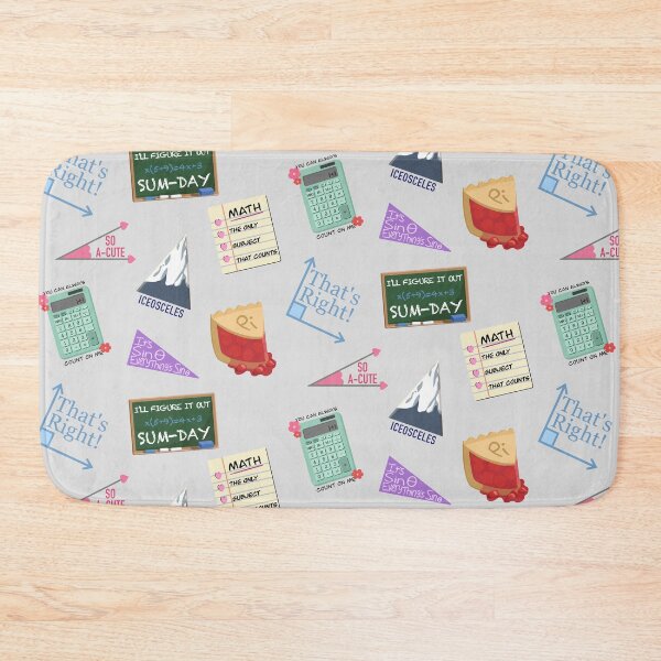 Item preview, Cute Math Puns Pattern designed and sold by BundaBear.