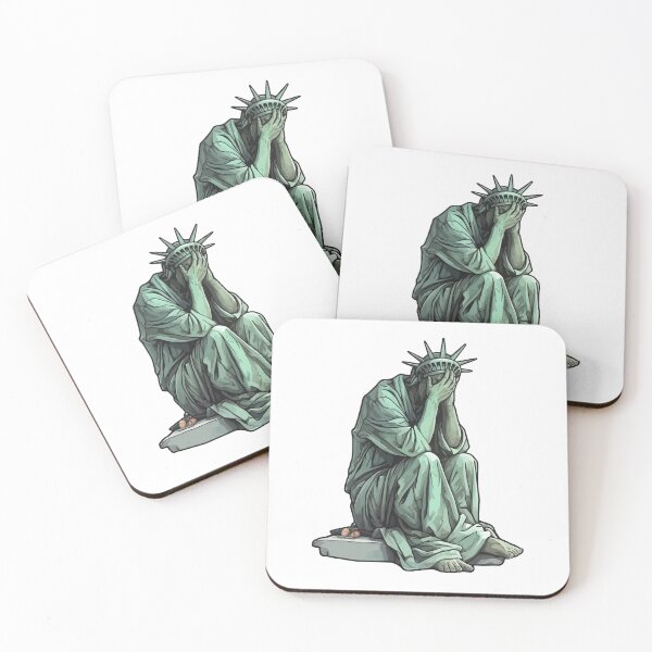 Item preview, Statue of liberty crying designed and sold by CyberWindow.