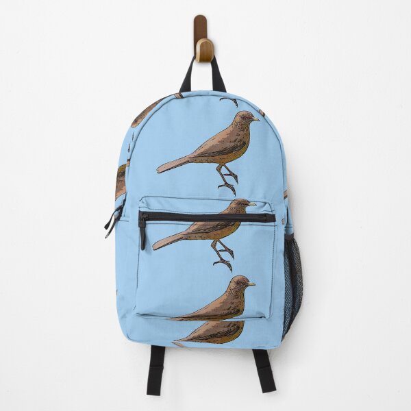 Item preview, Clay-colored Thrush Black Alternate Design designed and sold by designsasstultd.