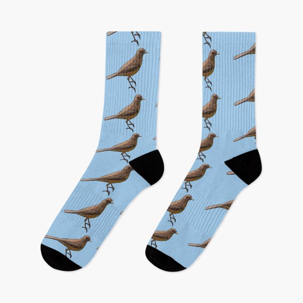 Item preview, Clay-colored Thrush Black Alternate Design  designed and sold by designsasstultd.