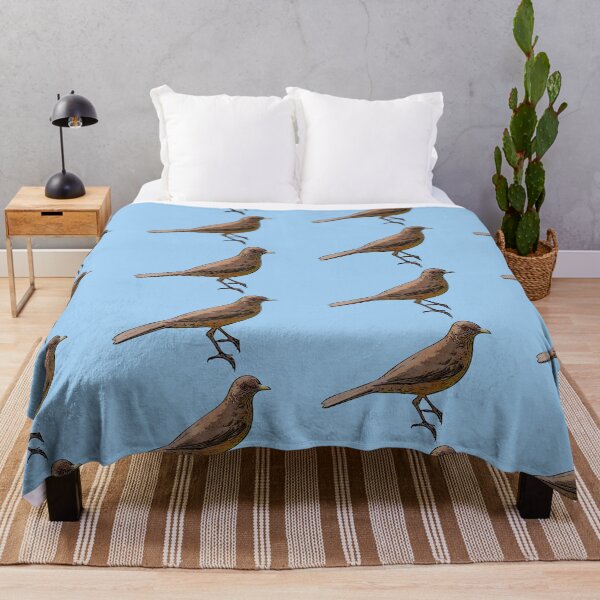 Item preview, Clay-colored Thrush Black Alternate Design  designed and sold by designsasstultd.